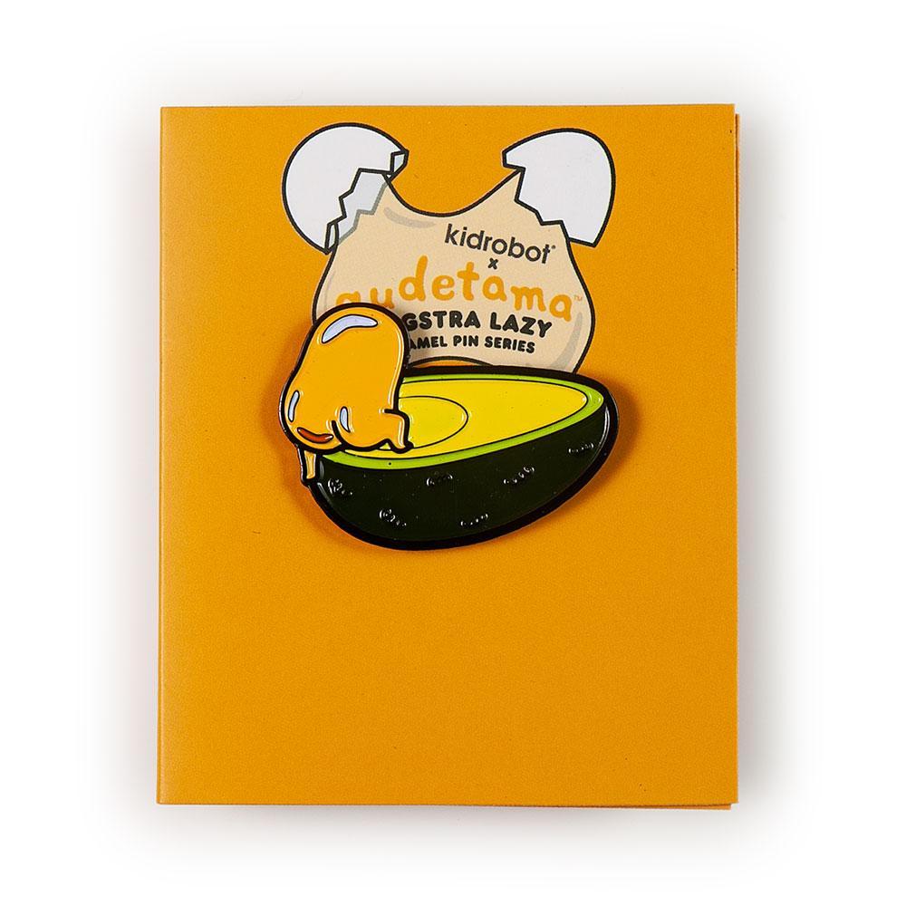 Gudetama Eggstra Lazy Enamel Pin Series by Kidrobot x Sanrio