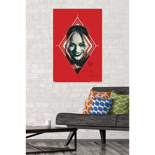 Trends International Dc Comics Movie The Suicide Squad Harley Quinn Target Unframed Wall Poster Prints