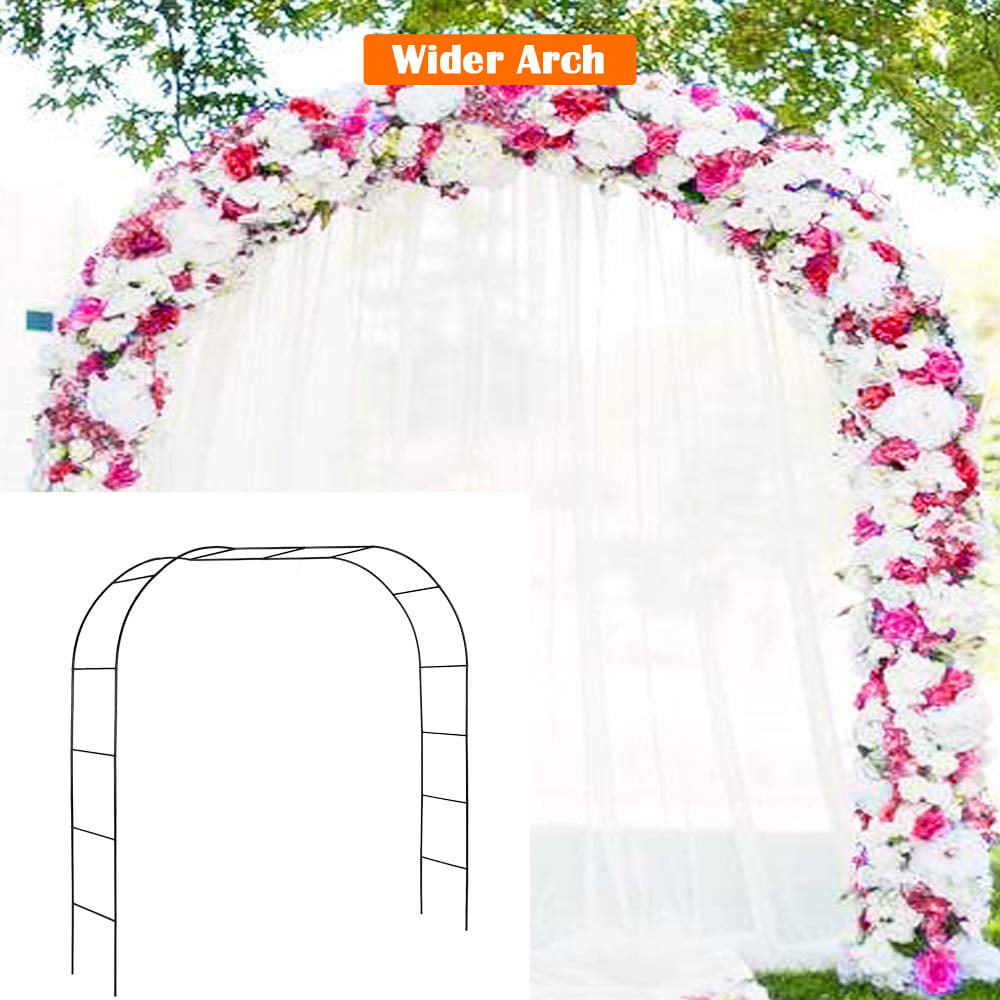 Heyfurni Garden Wedding Arch, Garden Arbor, 7'8