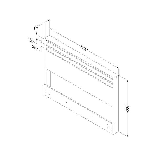 South Shore Lensky Headboard - - 29047690