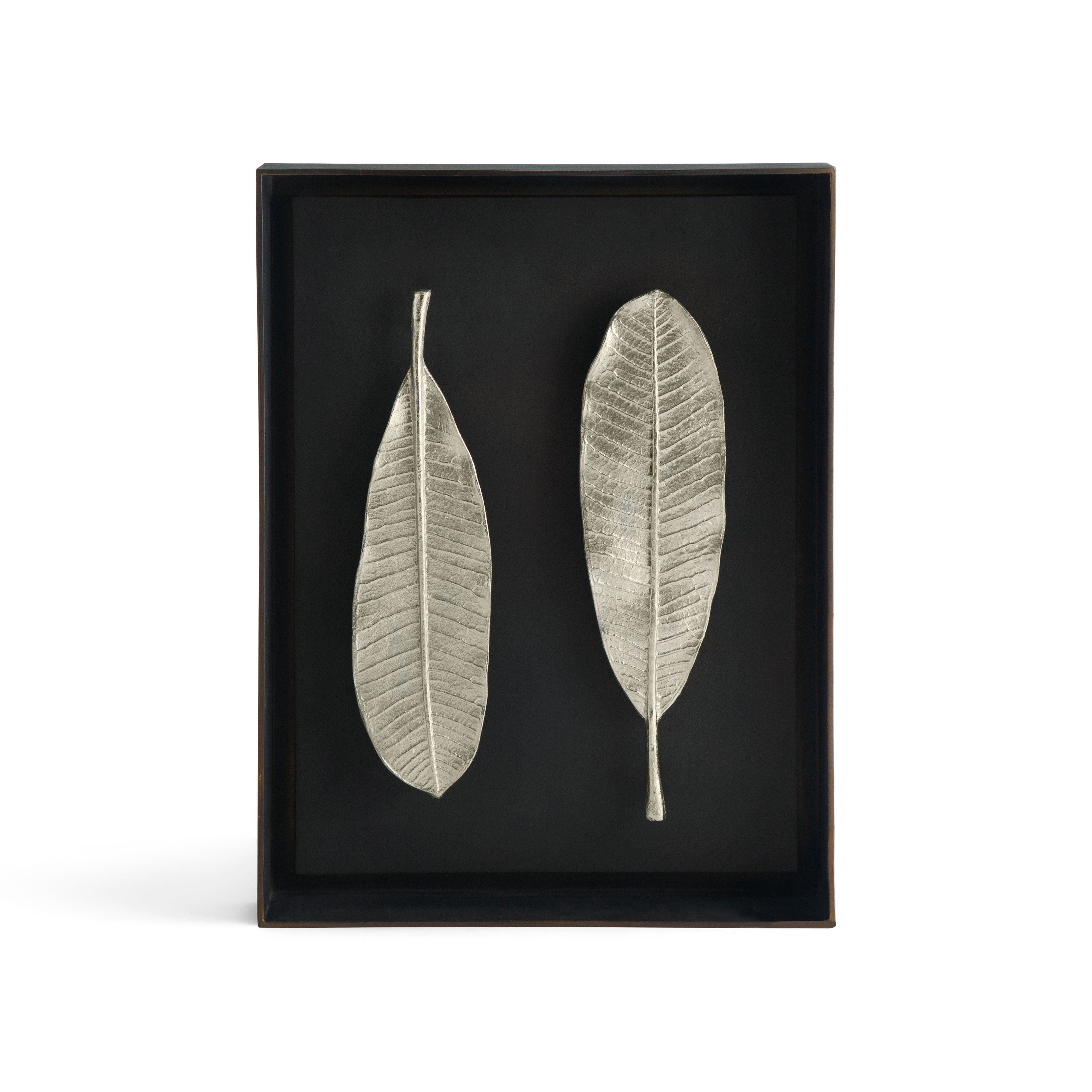 Champa Leaf Shadow Box