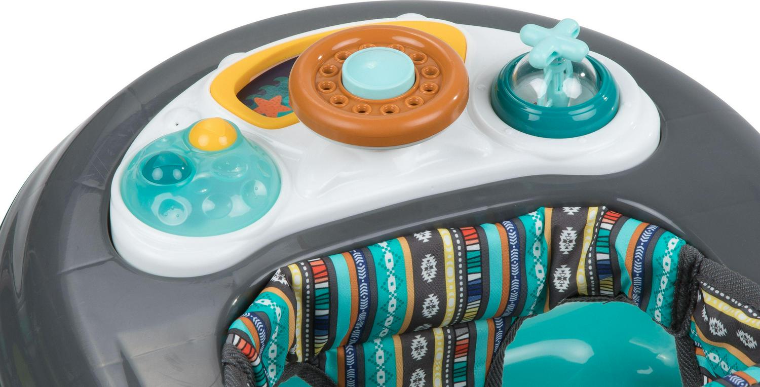 Babideal Rover Activity Walker with Sounds Teal Boho  Crowdfused