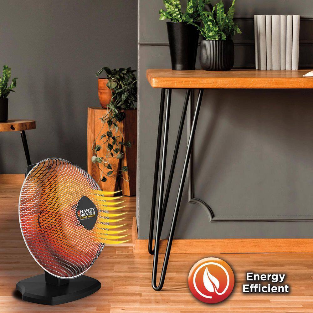 1200-Watt Electric Ceramic Parabolic Space Heater HEATP-MC1