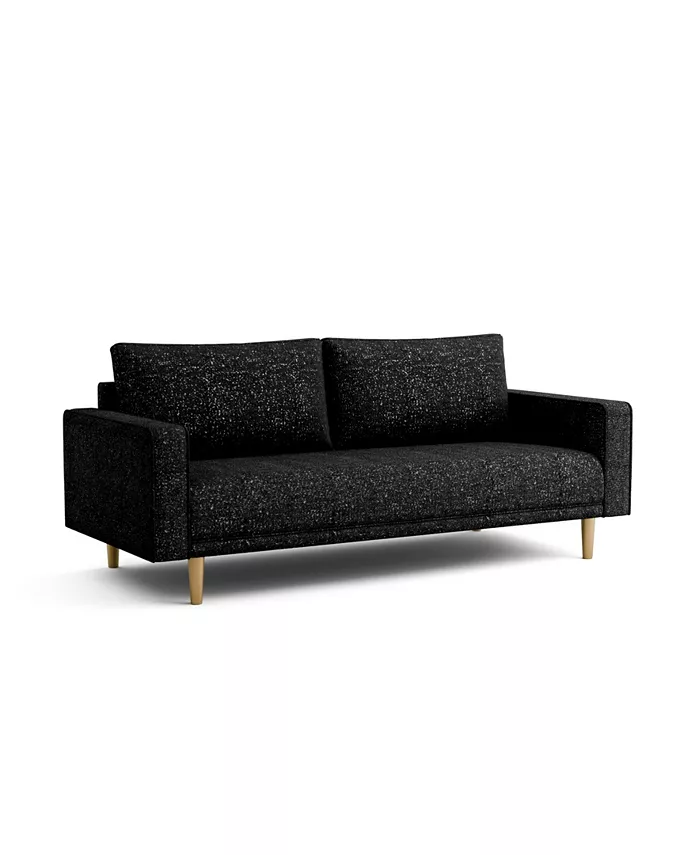 Furniture of America Aurelia 82.5 Boucle Fabric Sofa