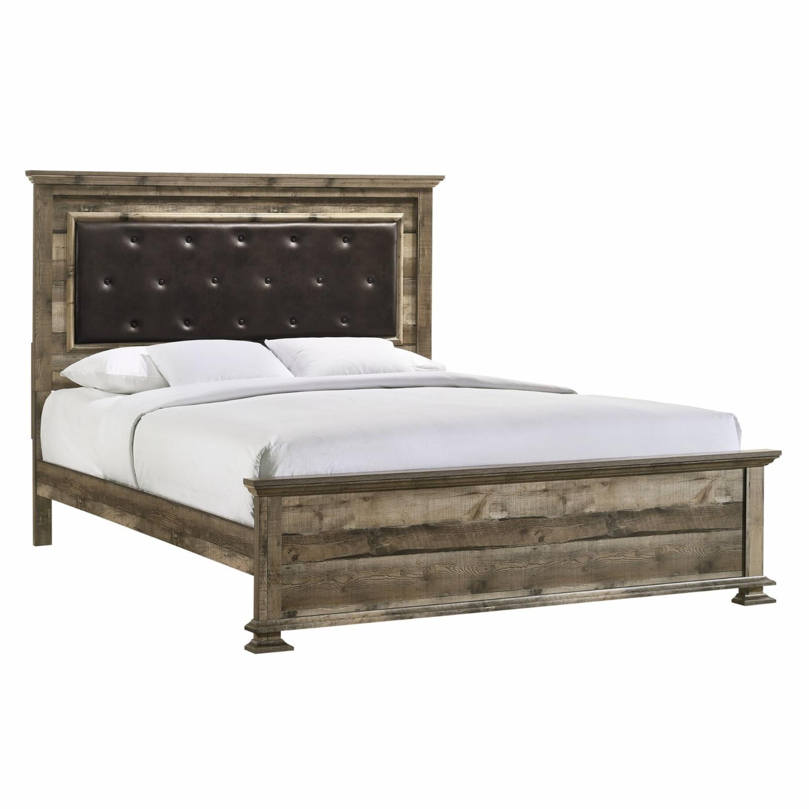 Picket House Furnishings Shayne Twin Panel Bed in Drift