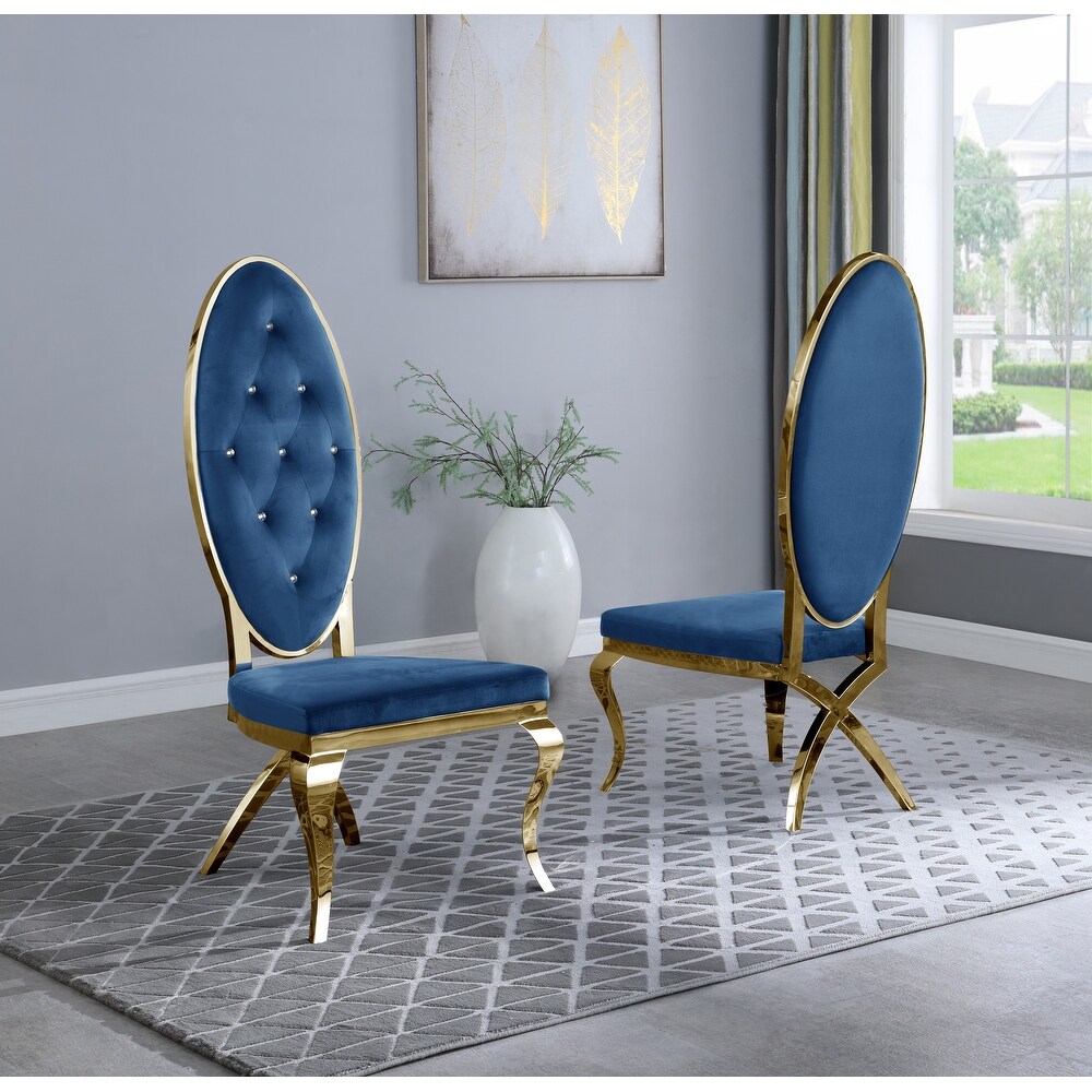 Best Quality Furniture Faux Crystal Chairs with Gold Stainless Steel