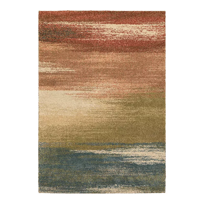 StyleHaven Karmen Abstract Paint Area Rug