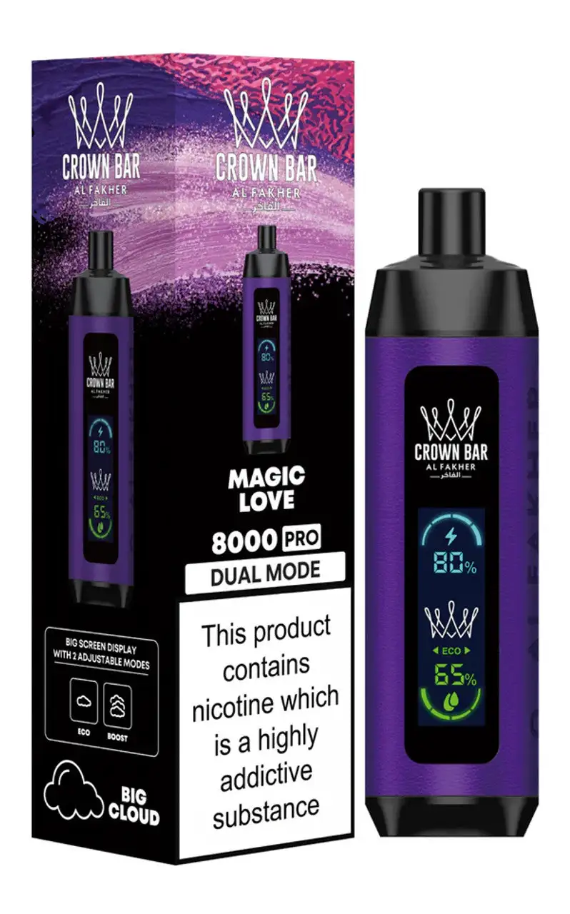 Al Fakher Crown Bar Pro 8000 Disposable