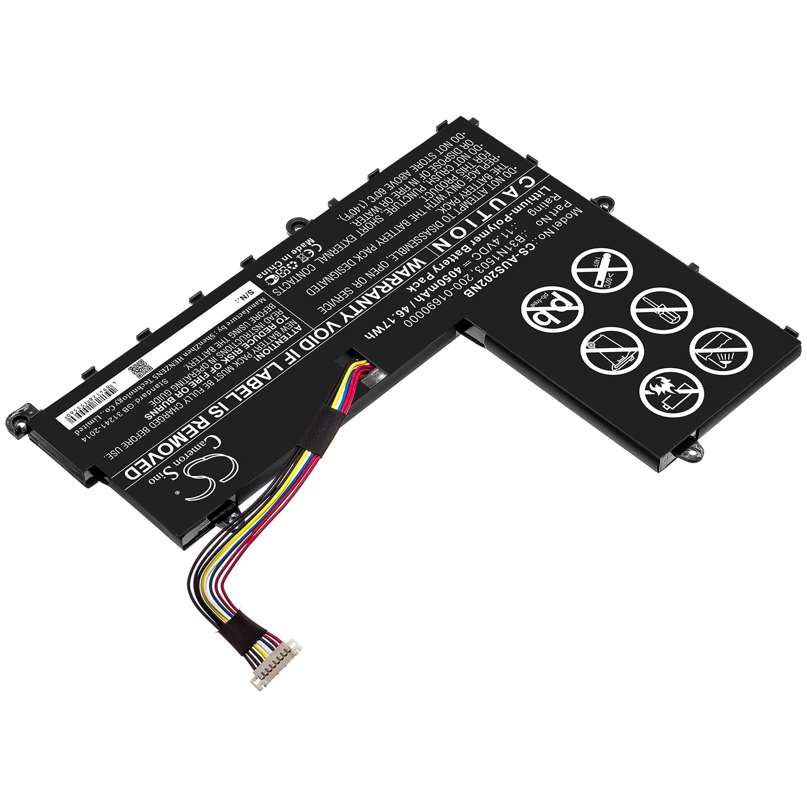 Asus E202SA E202SA Serie E202SA1A E202SA1B E202S Replacement Battery BatteryClerkcom Laptop and Notebook