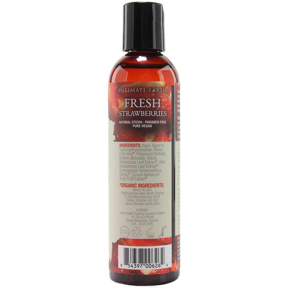 Oral Pleasure Glide 4oz/120ml in Fresh Strawberries