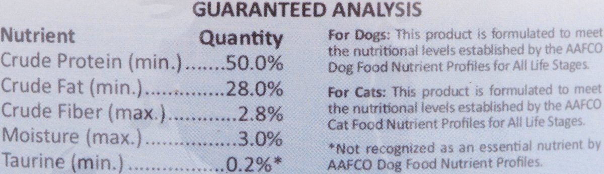 Wysong Archetype Burgers Freeze-Dried Raw Dog and Cat Food