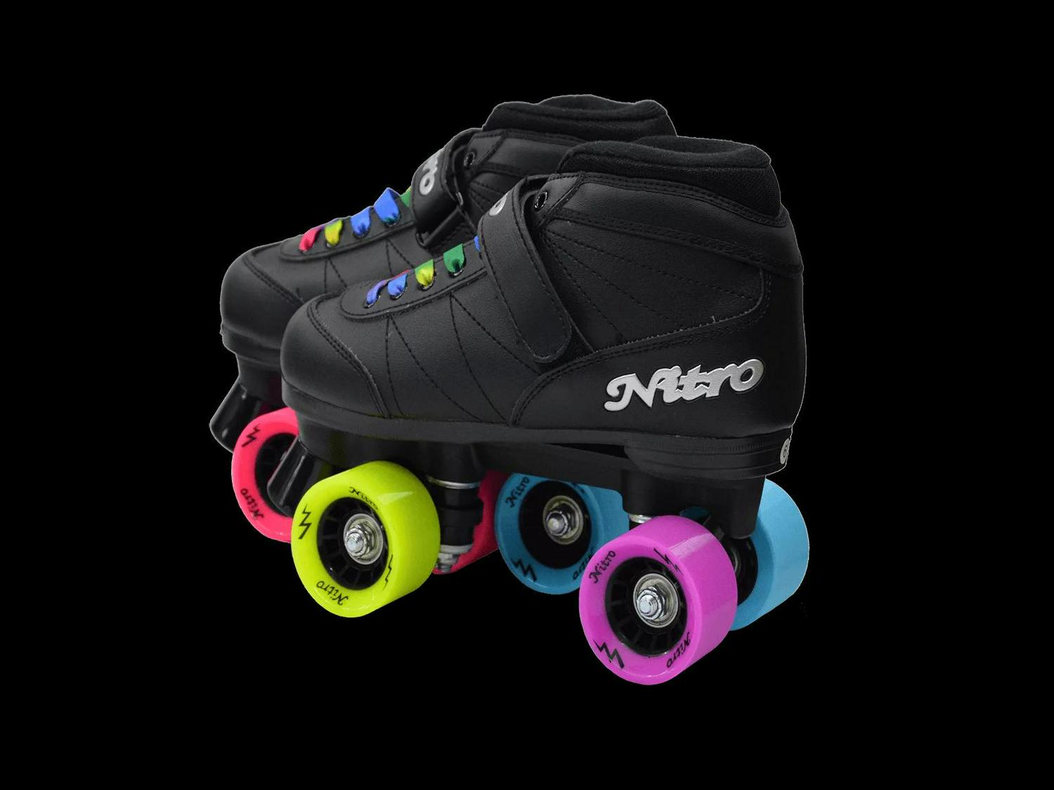 Epic Skates Rainbow Nitro Quad Speed Skates