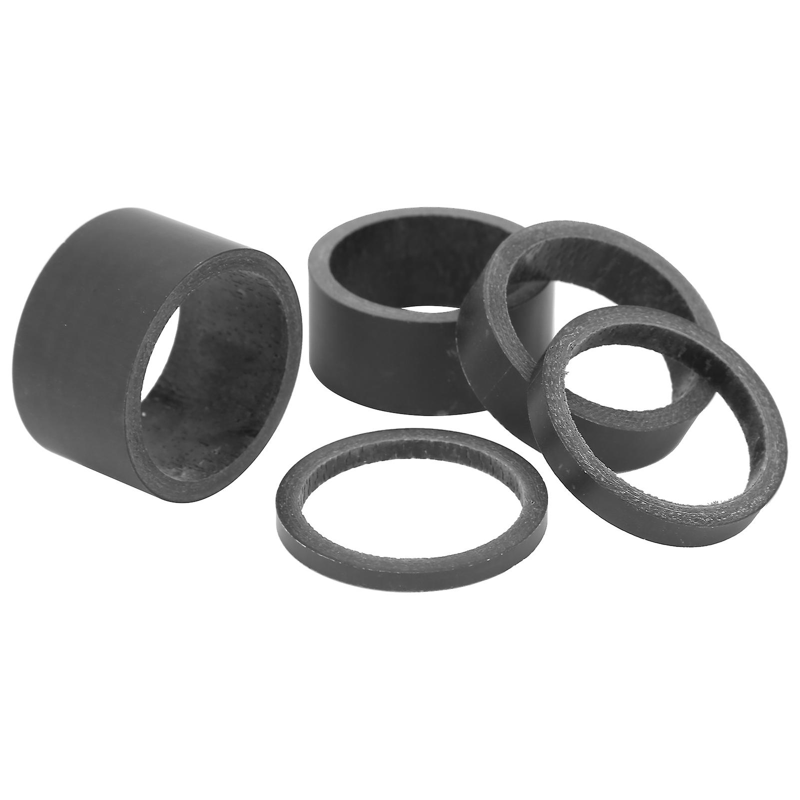 320mm Carbon Fiber Handlebar Headset Washer Kit Bike Stem Front Fork Spacer Gasket Ring