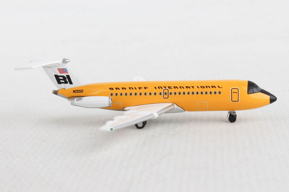 Corgi HE533003Herpa Braniff Bac1 11 200 1/500 Ochr...