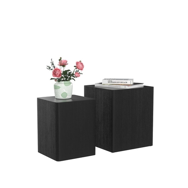 Upgrade MDF Nesting Side Table for Living Room (Set of 2)