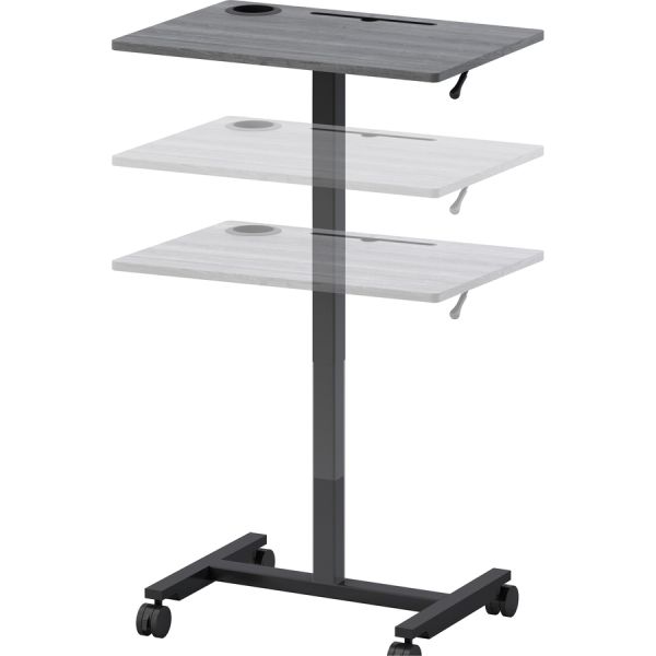 Lorell Height-adjustable Mobile Desk