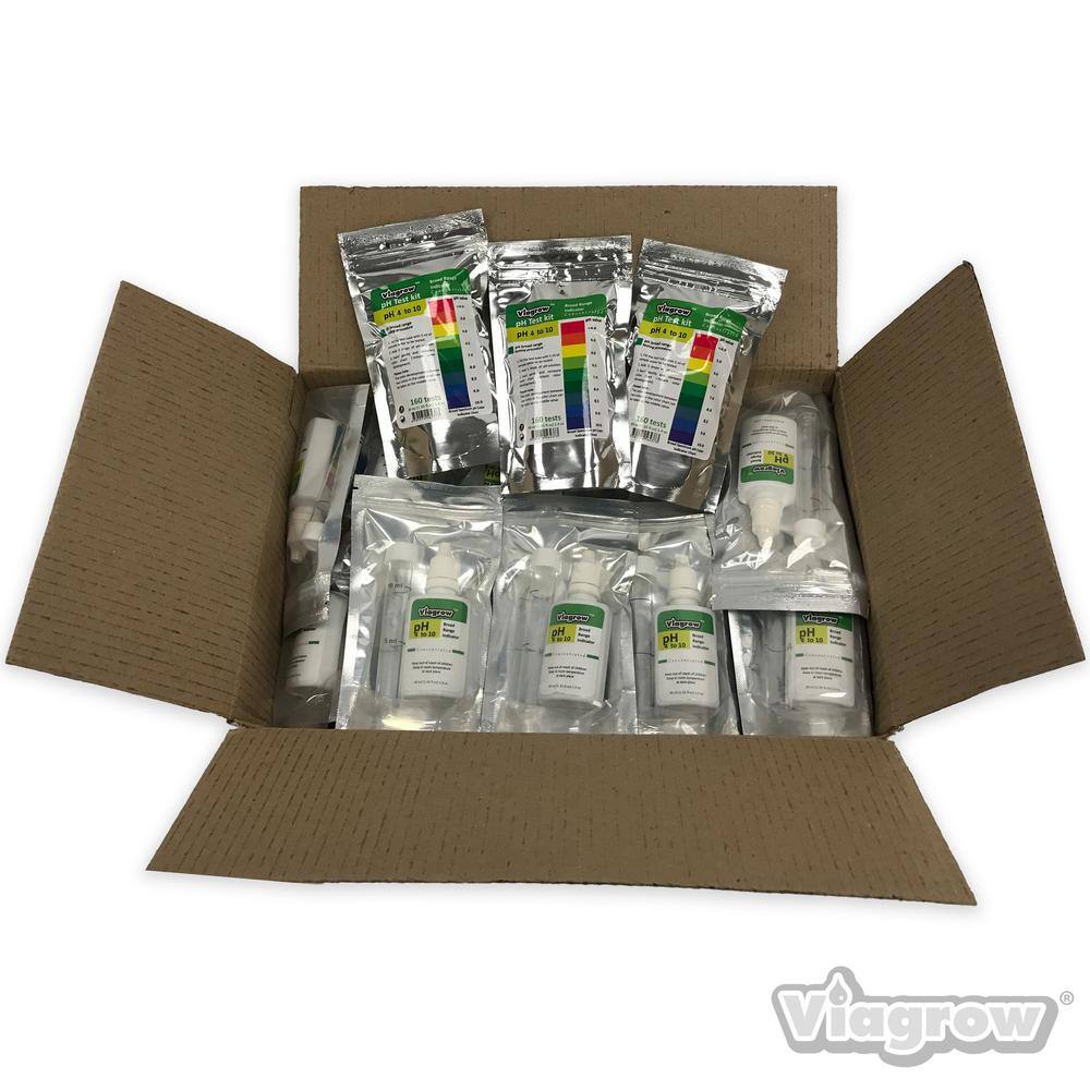 Viagrow 1 oz. pH Test Kit Drops (48-Count) VPHTK-50