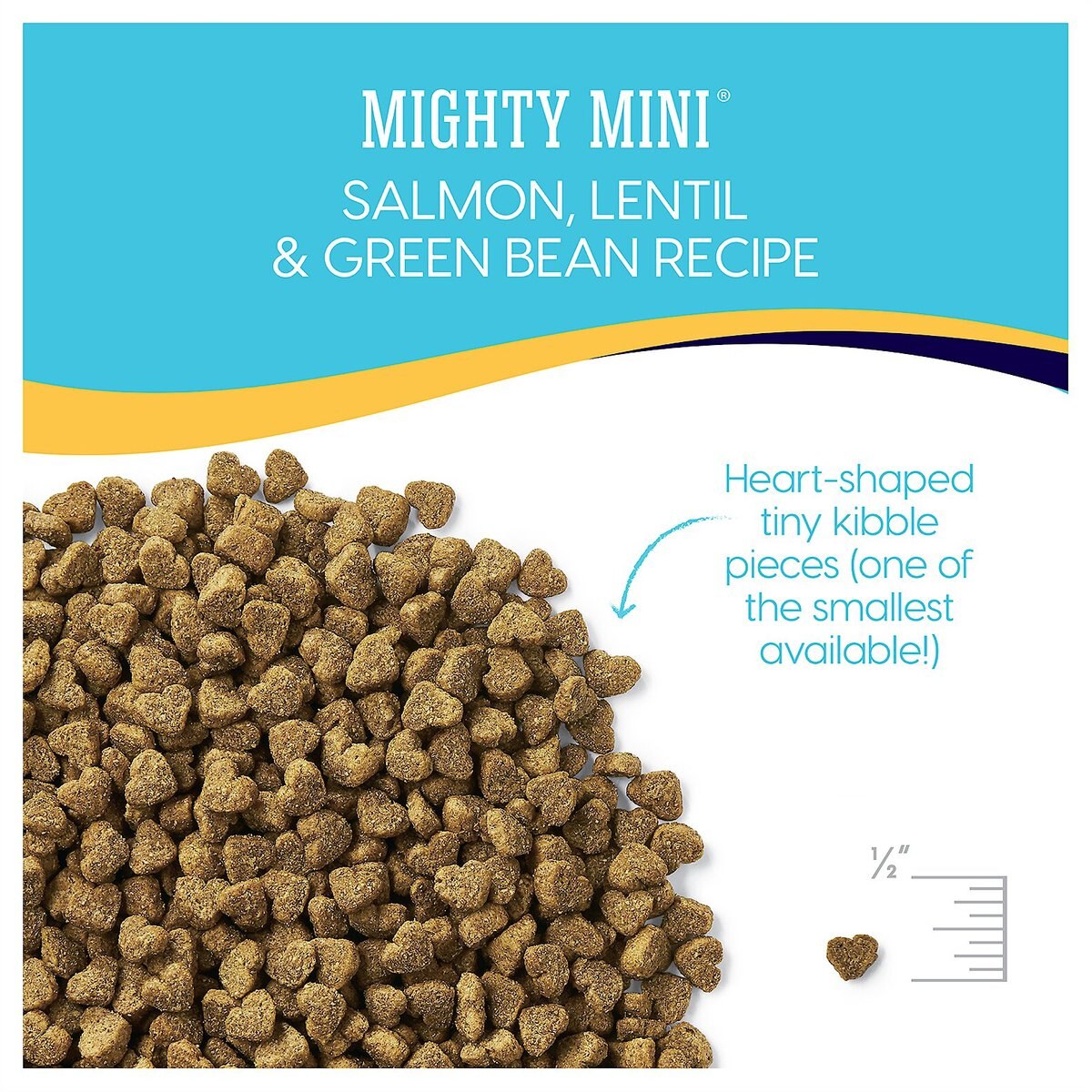 Solid Gold Mighty Mini Gut Health Small and Toy Breed Grain-Free Salmon， Lentil and Green Bean Dry Dog Food