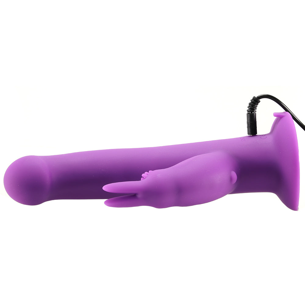 The G-Spot Rotating Rabbit Peg in Purple