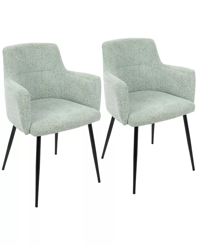 Lumisource Andrew Chair Set of 2