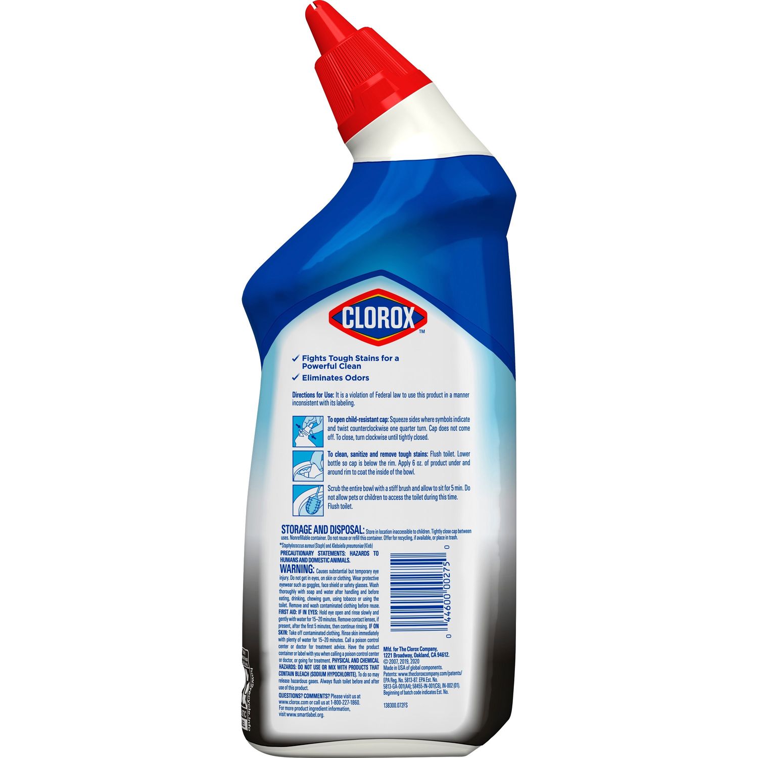 Toilet Bowl Cleaner Lime and Rust Destroyer - (Package May Vary) by The Clorox Company CLO00275CT