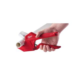 MW 1-58 in. Ratcheting Pipe with 1 in. Pex Tubing Cutter Mil (2-Piece) 48-22-4210-48-22-4204