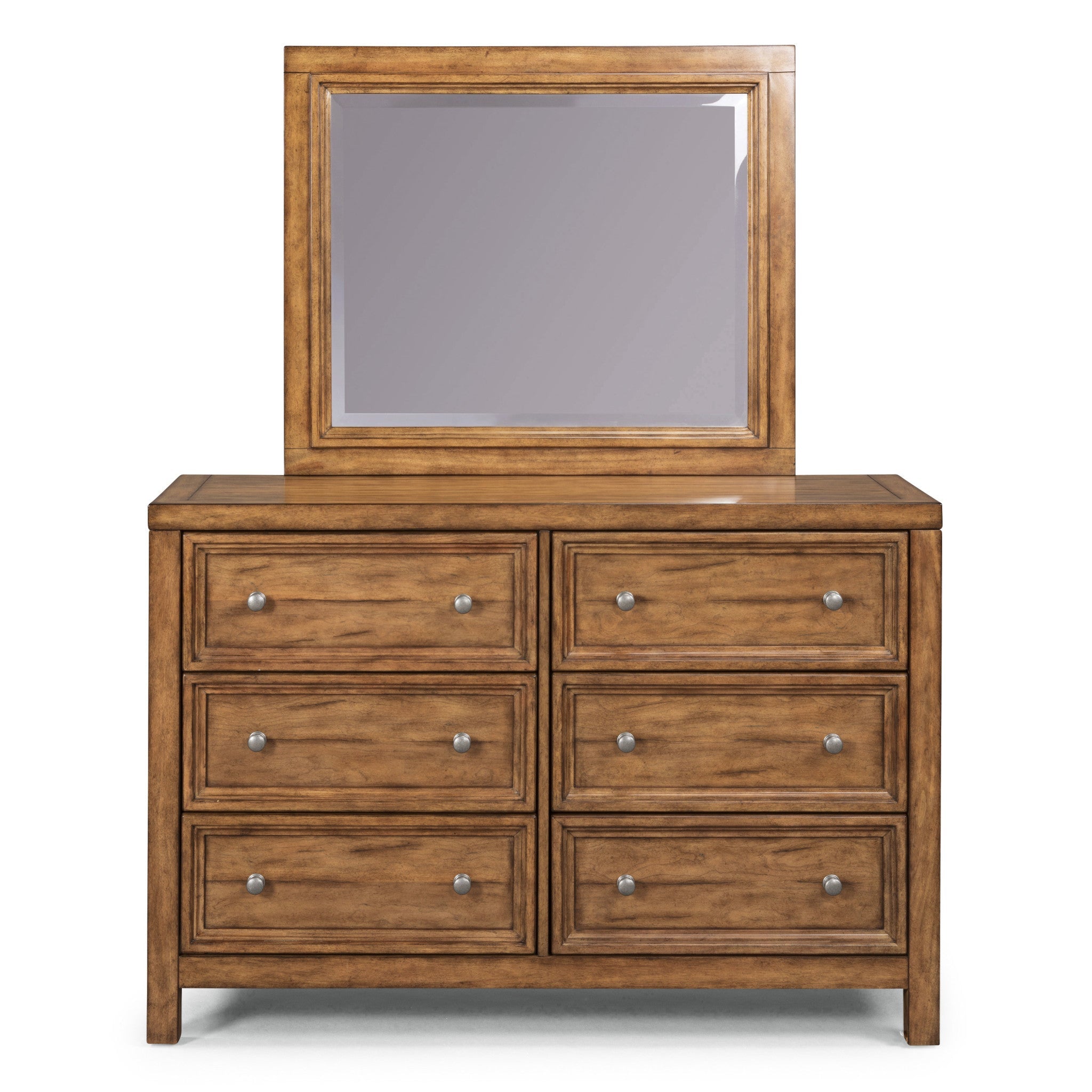 Sedona Brown Dresser with Mirror