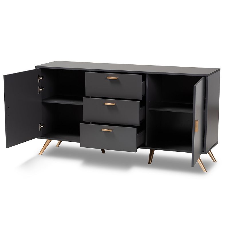 Baxton Studio Kelson Sideboard Buffet Console Table