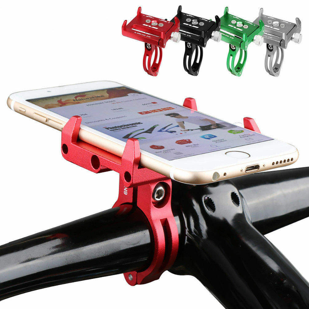 New Image 2023 Universal GUB Cell Phone Bike Scooter Handlebar Holder Stand Mount Adjustable Motorcycle Bike Mobile Holder