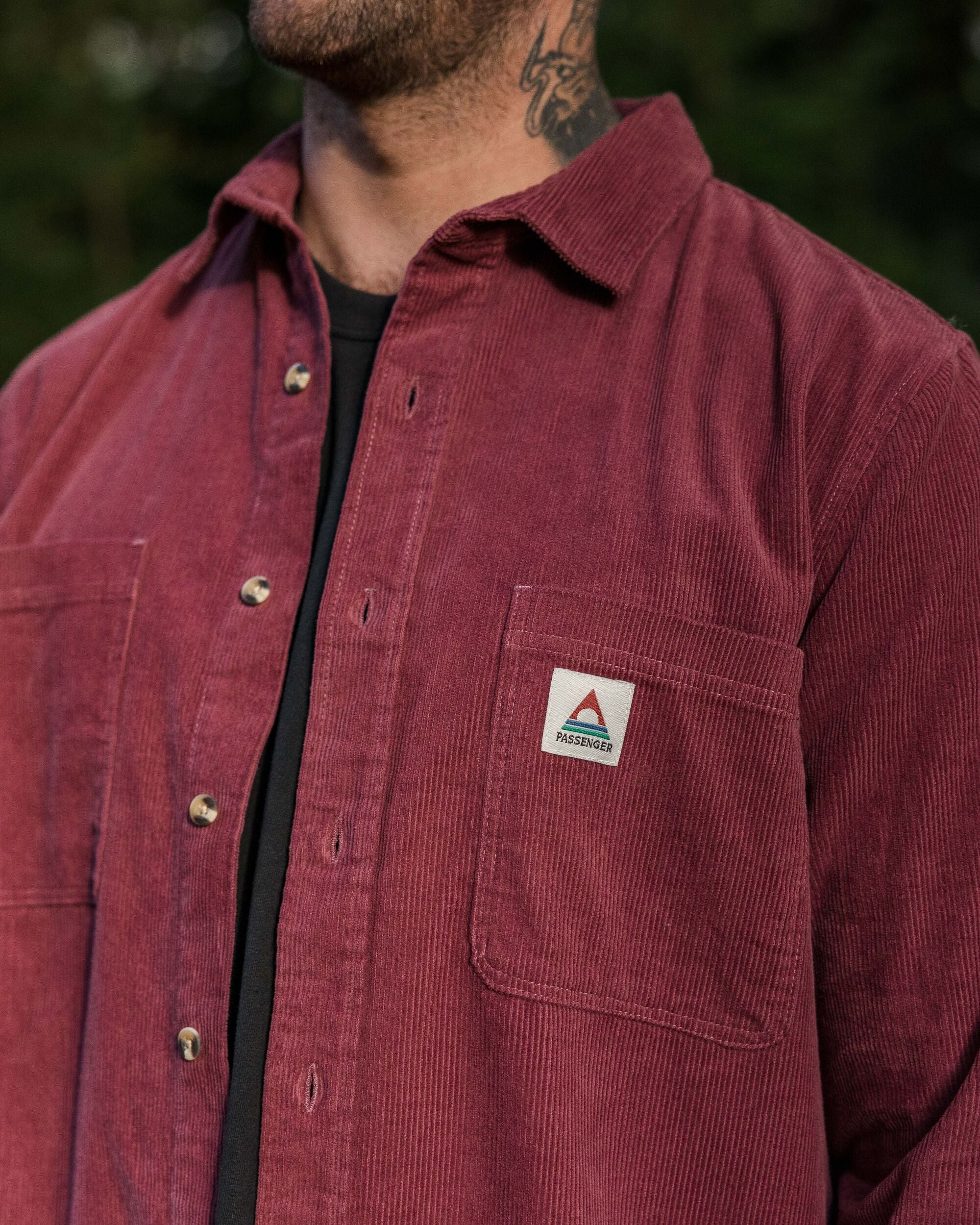 Backcountry Cord Shirt - Crushed Berry