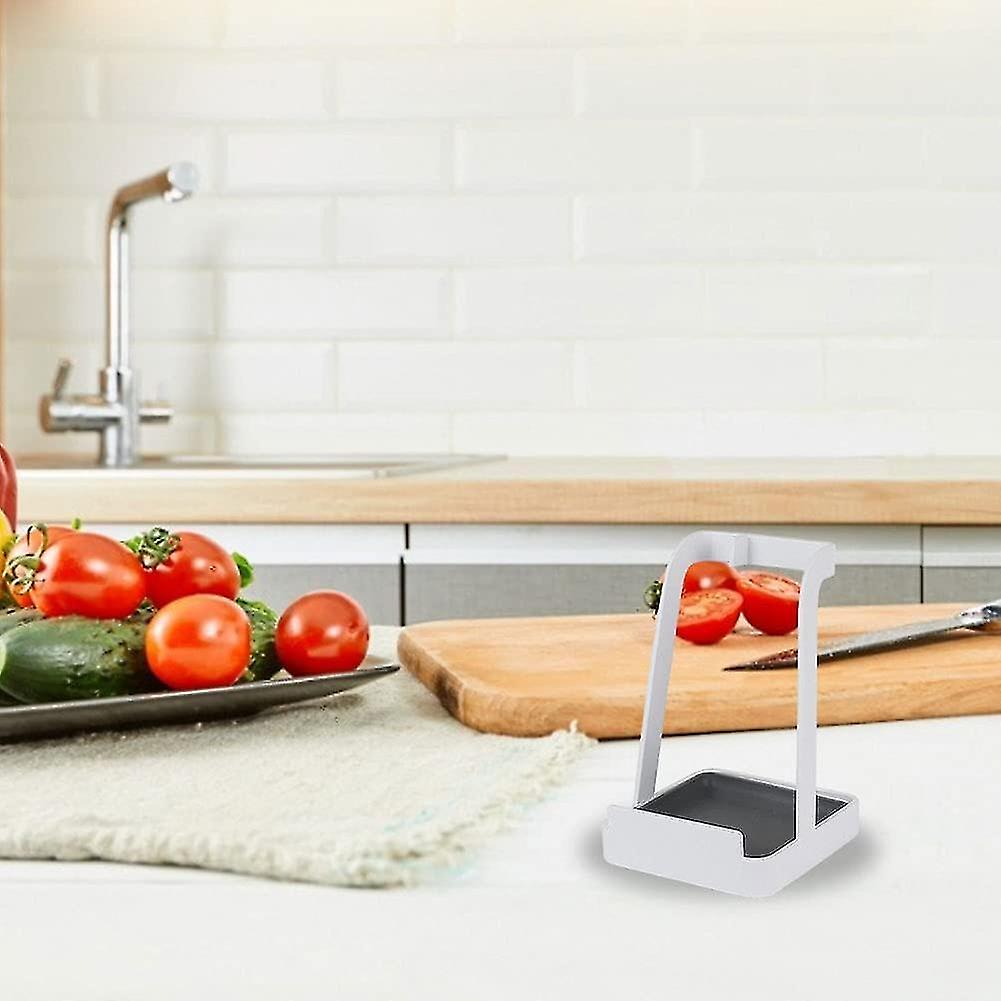 Pan Pot Lid Holder Organizer Pot Lid Rack Rest Stand Spoon Holder Multifunctional Mini Pan Cover Rac