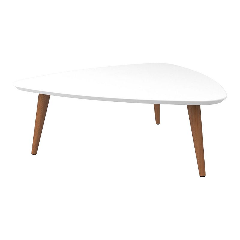 Manhattan Comfort Utopia Triangle Coffee Table