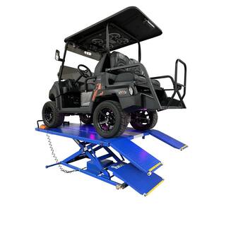 IDEAL UTV Portable Lift with Integrated Motor and Retractable Ramp 2200 lbs. Capacity U-2200IEH-XR