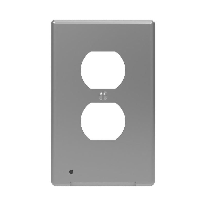 WALLPLATE NL PLST SN 1D