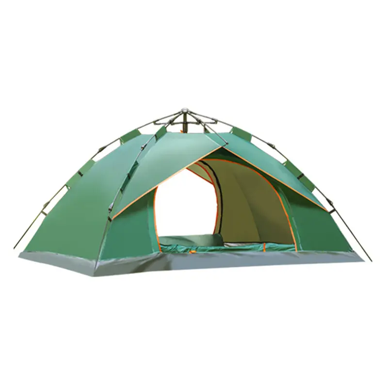 High Quality One Room Large Outdoor Camping Tents 3 4 persons Waterproof Outdoor Family Luxury Big Camping Tent