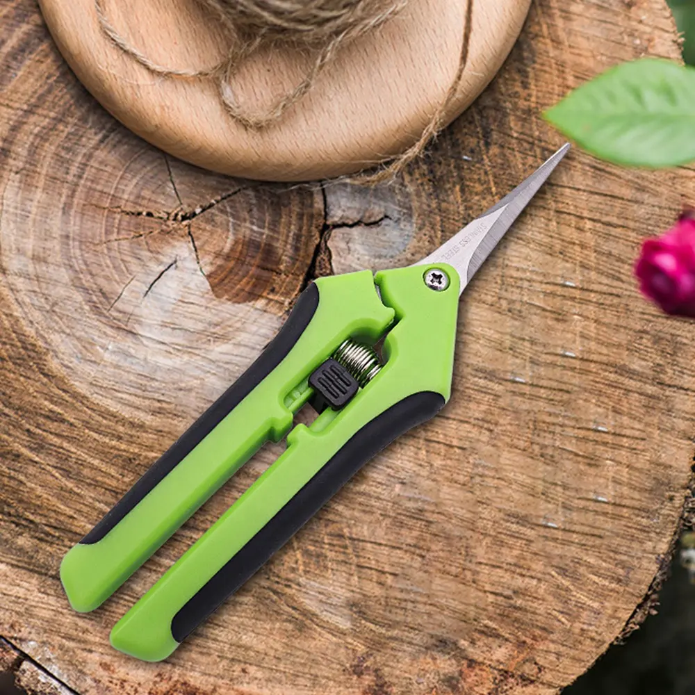 Green pruning shears Hand Tool Landscaping Pruner gardening shears Professional Pruning Shears Pruner fo