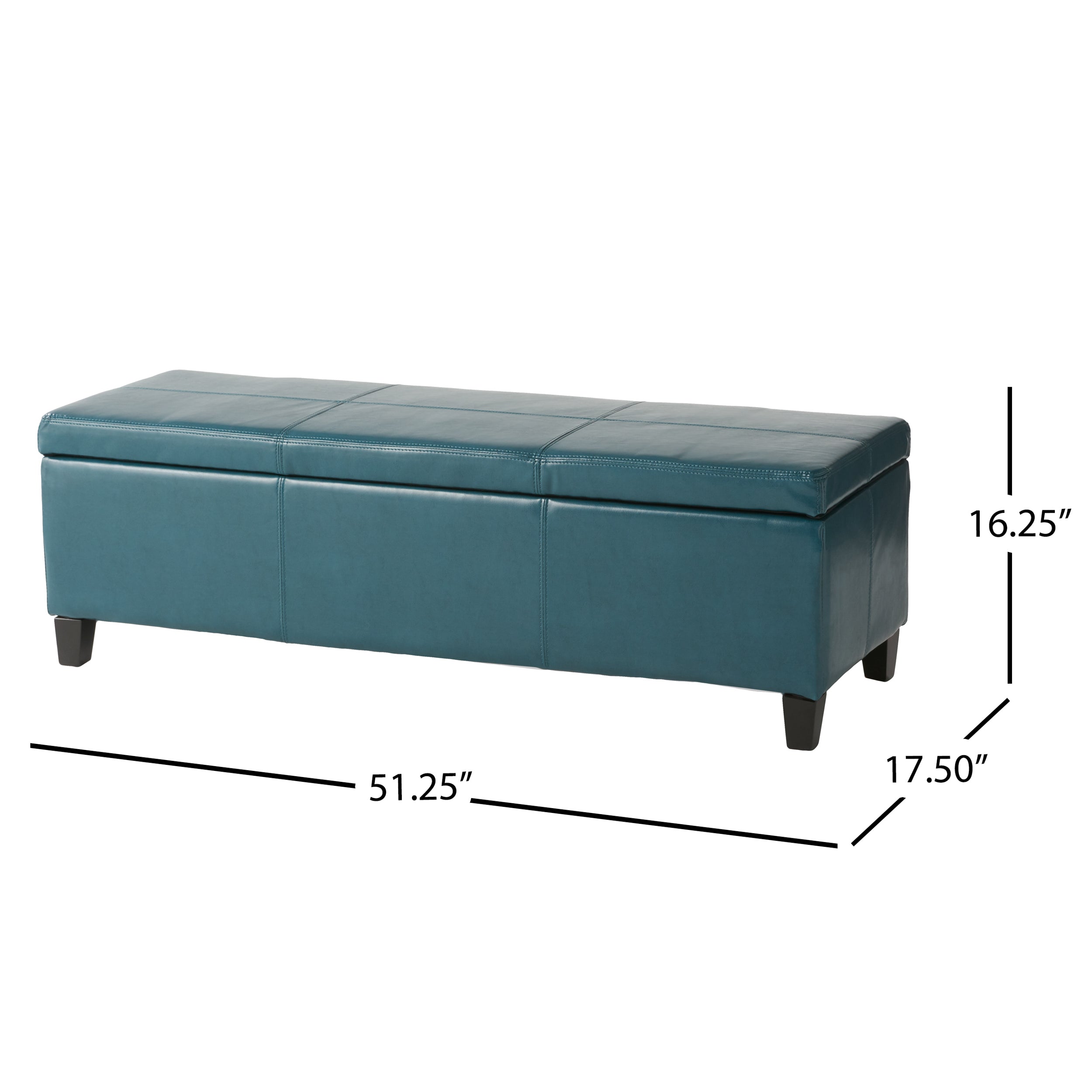 Rupert Upholstered Storage Ottoman Bench