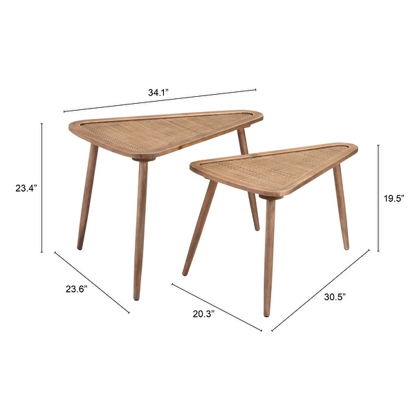 Cardoness Side Tables (Set of 2) Natural