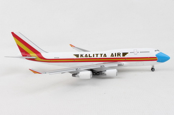 Gemini Kalitta 747 400Bcf 1/400 Flaps Down N744Ck ...