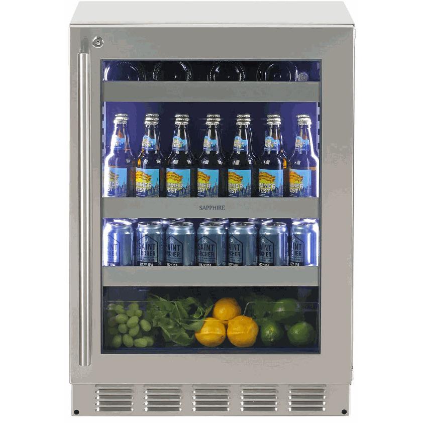 Sapphire 5.1 cu. ft. Built-in Beverage Center SBCR24SS