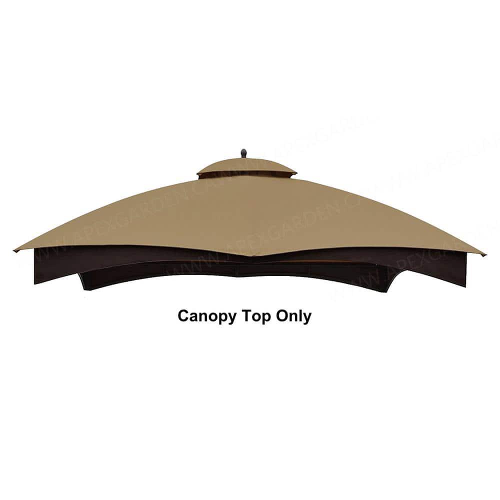 APEX GARDEN Replacement Canopy Top for 10 ft x 12 ft Gazebo GF12S004B