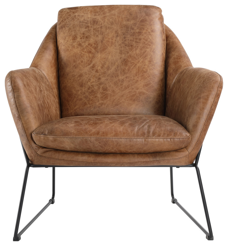 Greer Club Chair   Midcentury   Armchairs And Accent Chairs   by Kolibri Decor  Houzz