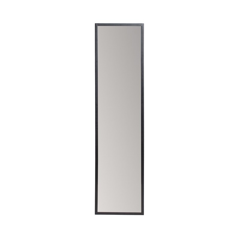 Trina Black Rectangular Mirror