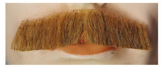 Lacey Wigs LW413 Mustache M3   Human Hair