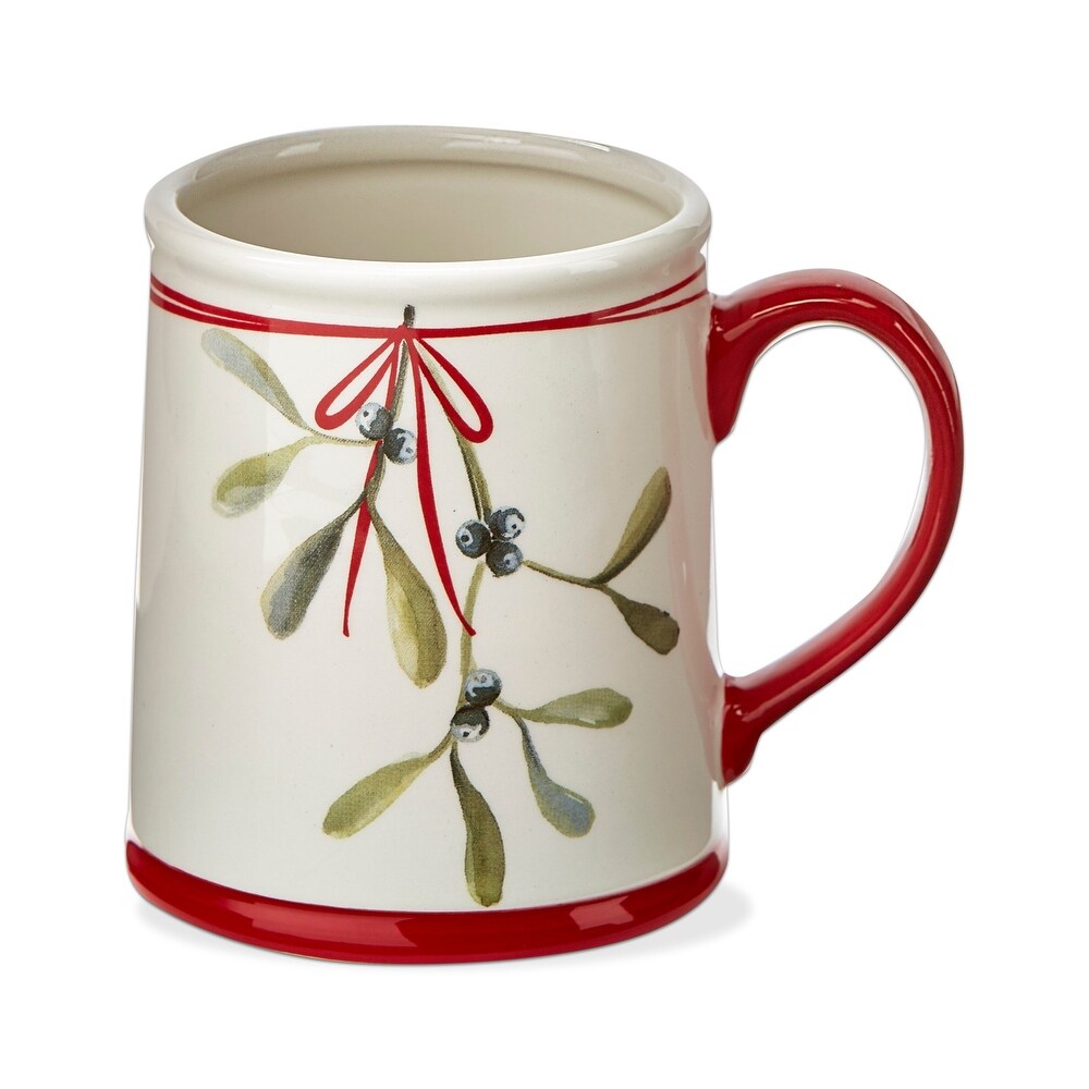 KISSES UNDER THE MISTLETOE MUG 16 oz