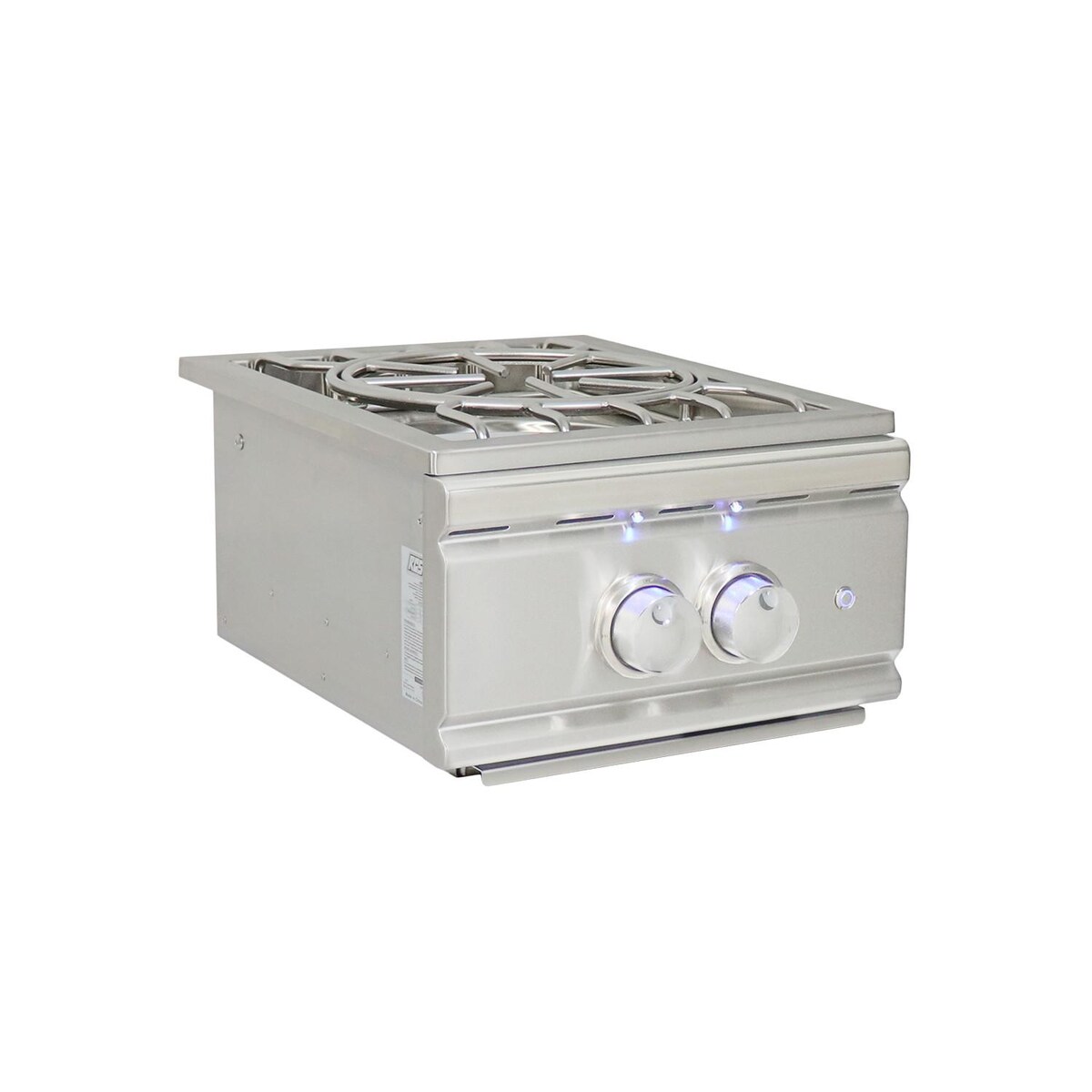 RCS Pro Series Built-In Power Burner W/ Stainless Steel Lid