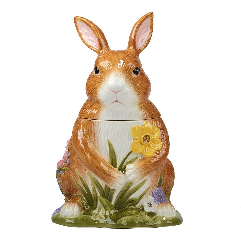 Certified International Easter Garden 3D Cookie Jar