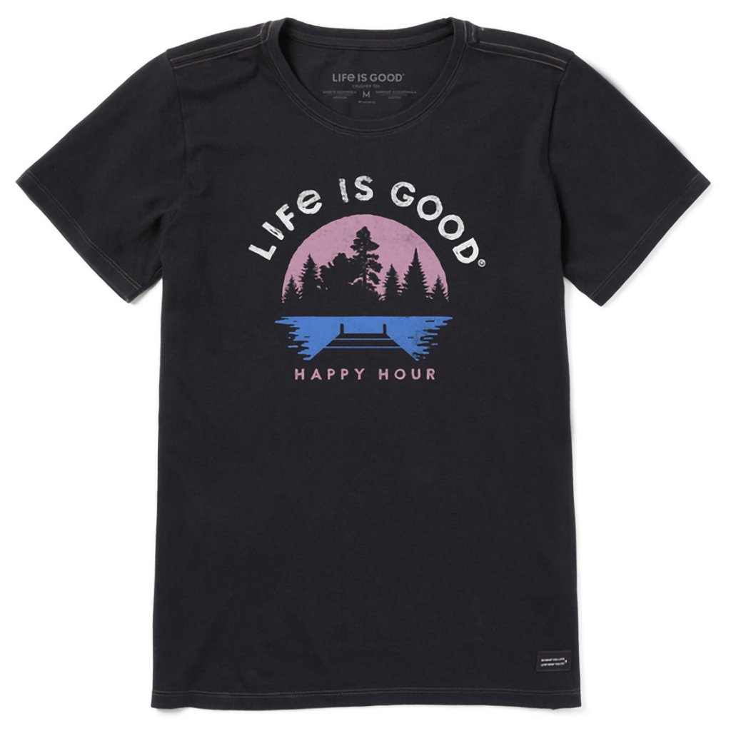 Life Is Good  Women's Dockside Happy Hour Crusher-LITE Tee