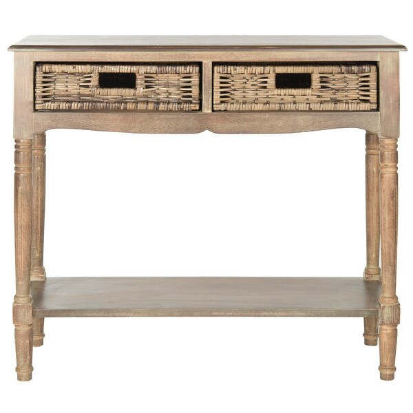 SAFAVIEH Corbin Washed Natural Pine Console - 35.8