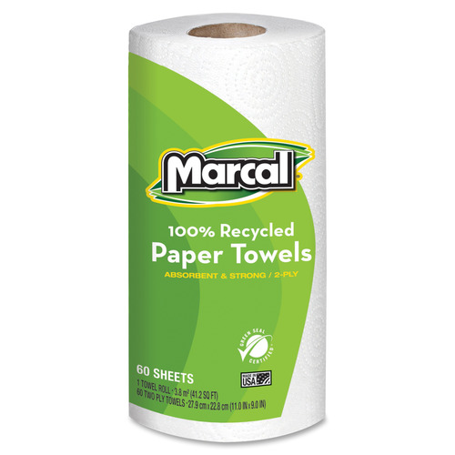 Marcal 100% Recycled Paper Towels  MRC6709